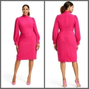Sergio Hudson x Target Balloon Sleeve Midi Dress
